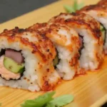 Baked Salmon Sushi