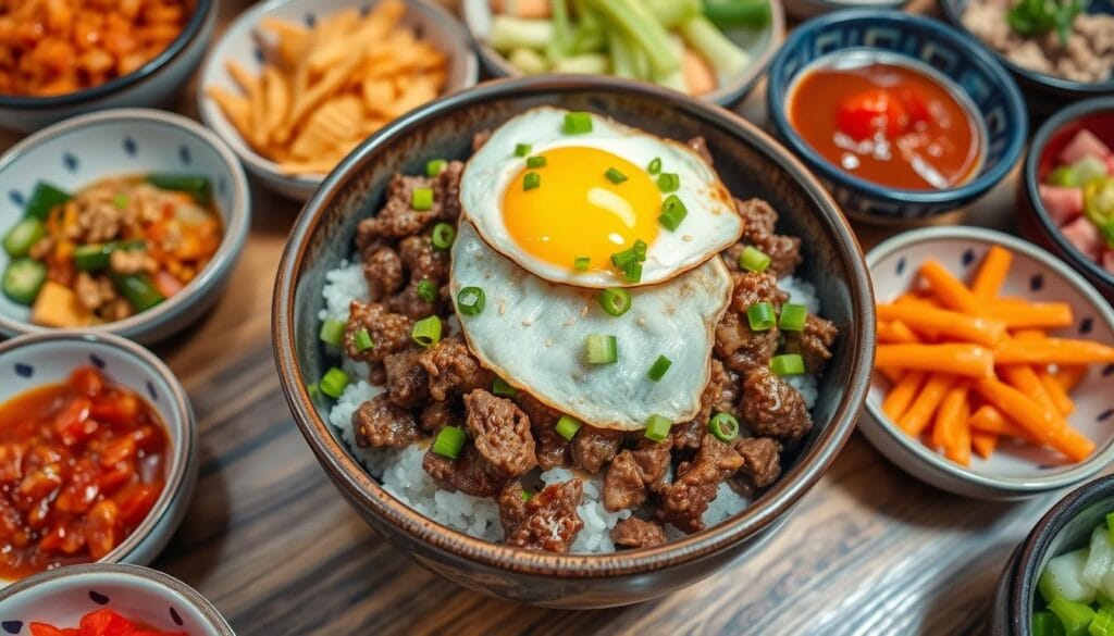 Korean ground beef dish