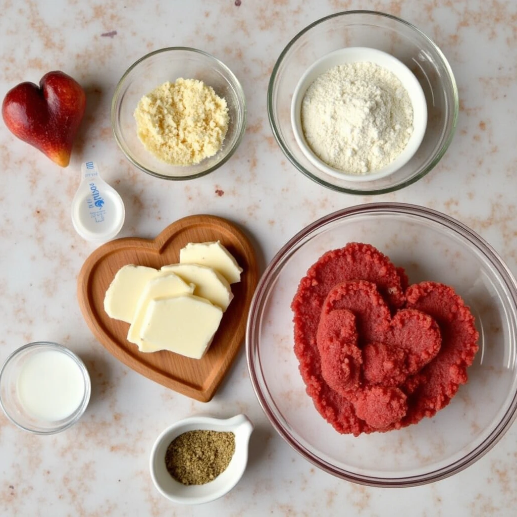  Heart-Shaped Cake with Colorful Frosting